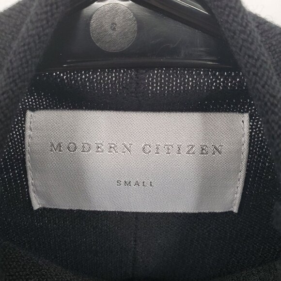 Modern Citizen Charlene Wool Button Mock Neck Sweater Top Women Size Small NWT - Picture 6 of 14